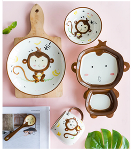 ANIMAL FRIENDS CHILDREN'S DISHWARE