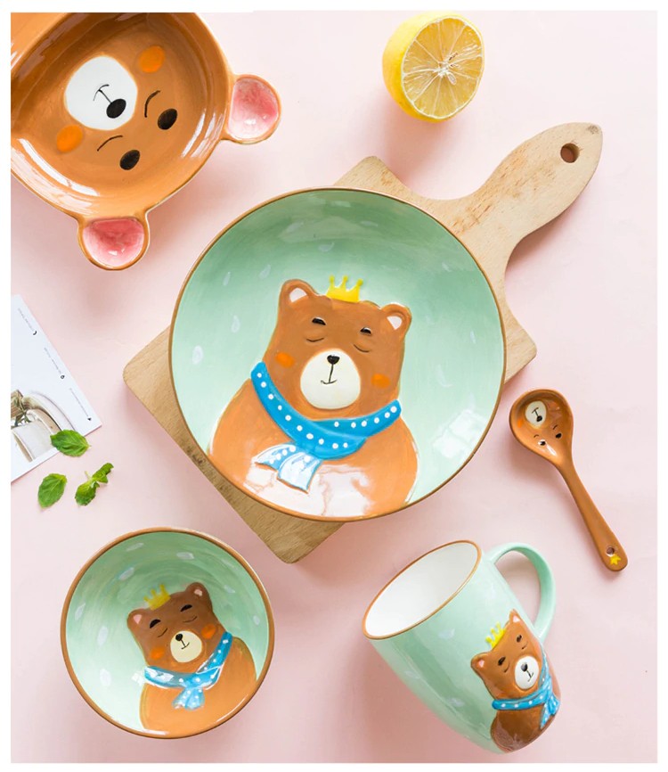 ANIMAL FRIENDS CHILDREN'S DISHWARE