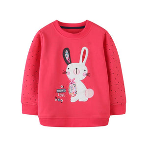 GIRLS WARM SWEATSHIRT