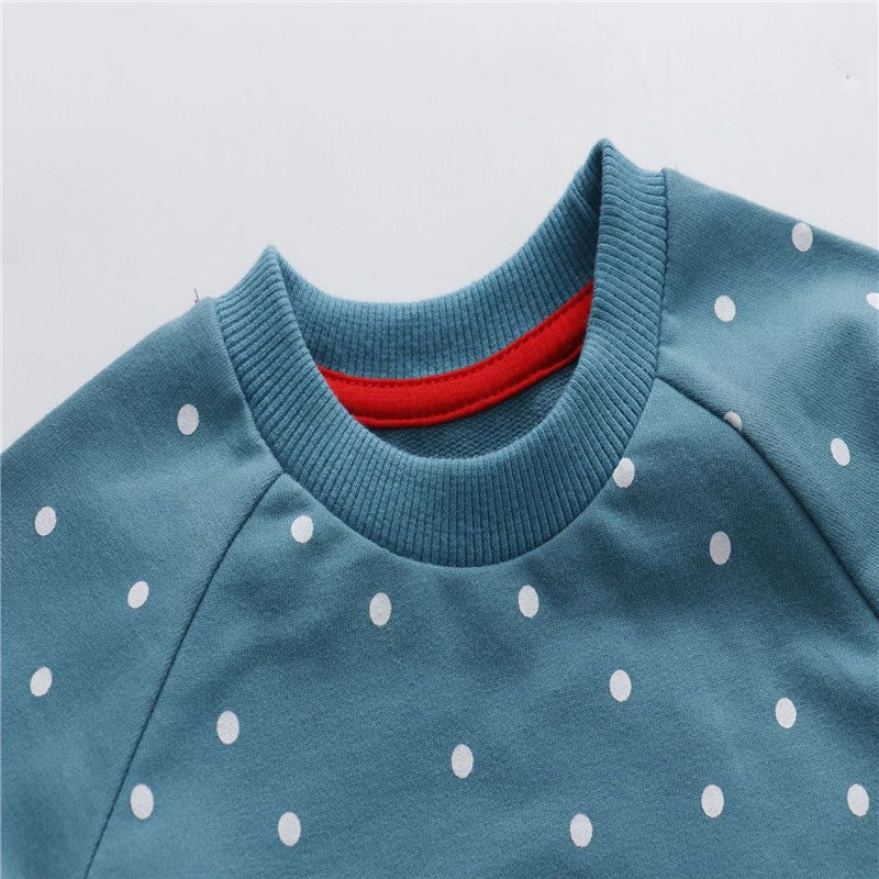 GIRLS WARM SWEATSHIRT