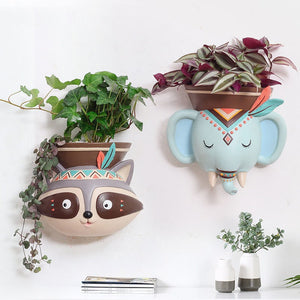 KIDS WALL HANGING PLANTER POT