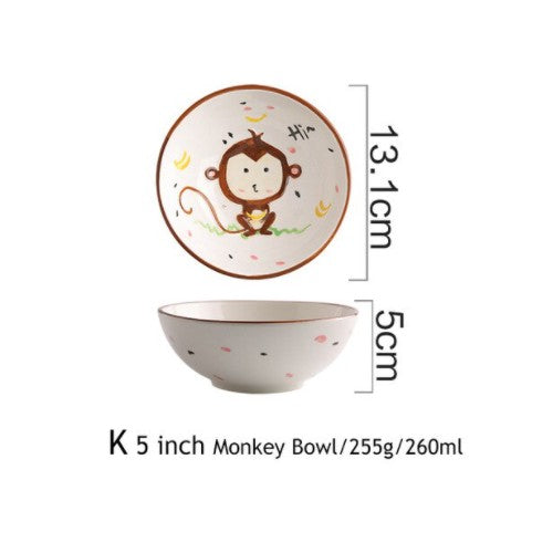 ANIMAL FRIENDS CHILDREN'S DISHWARE