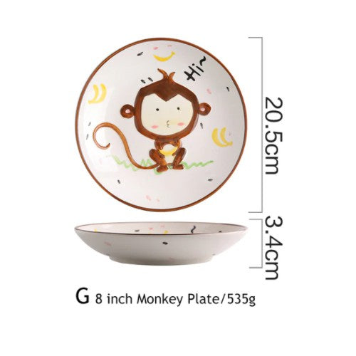 ANIMAL FRIENDS CHILDREN'S DISHWARE