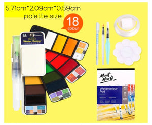 KIDS WATERCOLOR ART SET