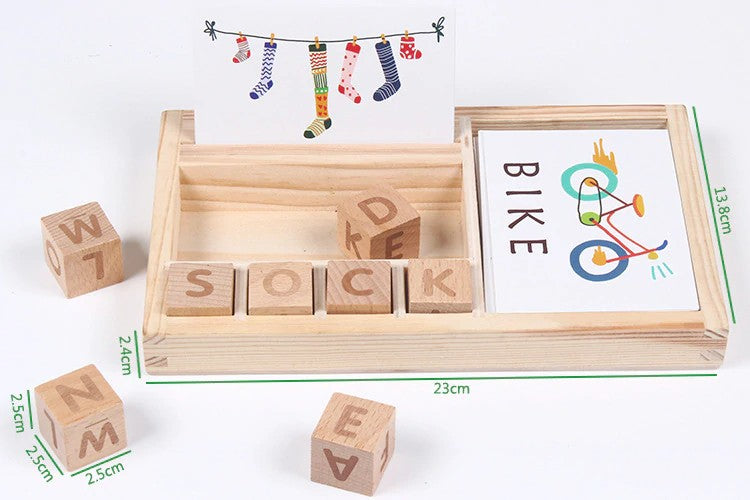 MONTESSORI TODDLER SPELLING BLOCKS