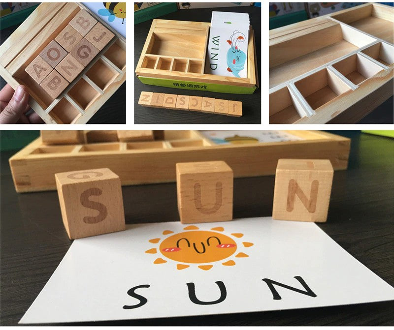 MONTESSORI TODDLER SPELLING BLOCKS