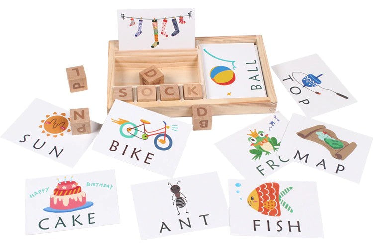 MONTESSORI TODDLER SPELLING BLOCKS